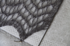 close detail, blocking