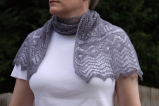 grey mouse scarf